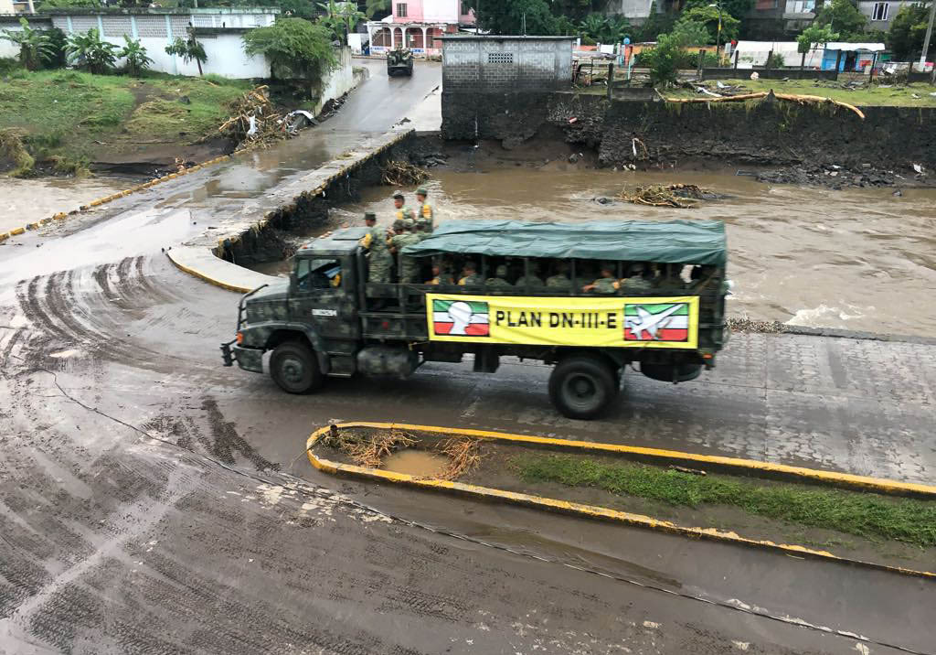 Desastres naturales Santiago Tuxtla