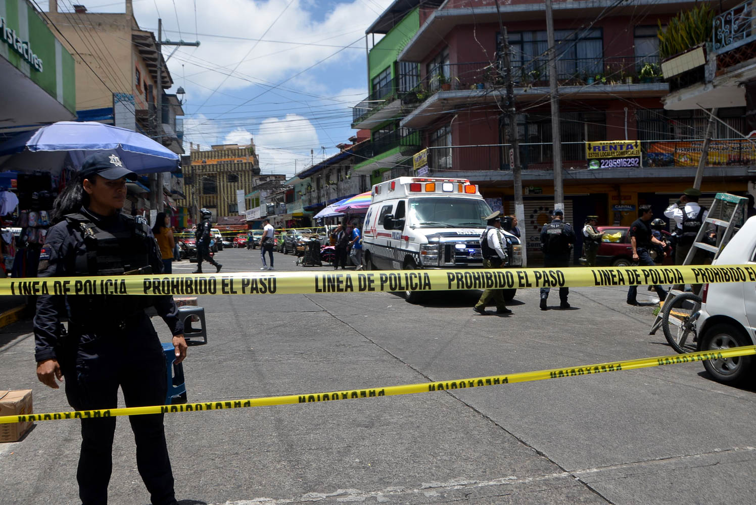 Persona fallecida en centro de la ciudad