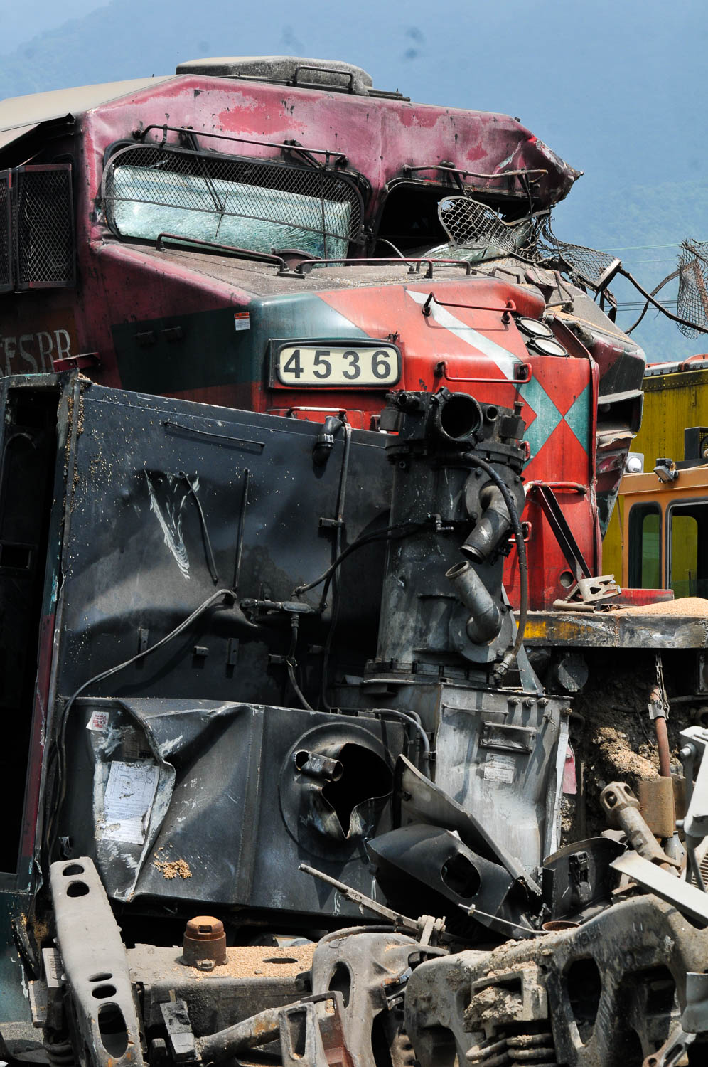 Choque de  trenes en Río Blanco y Orizaba