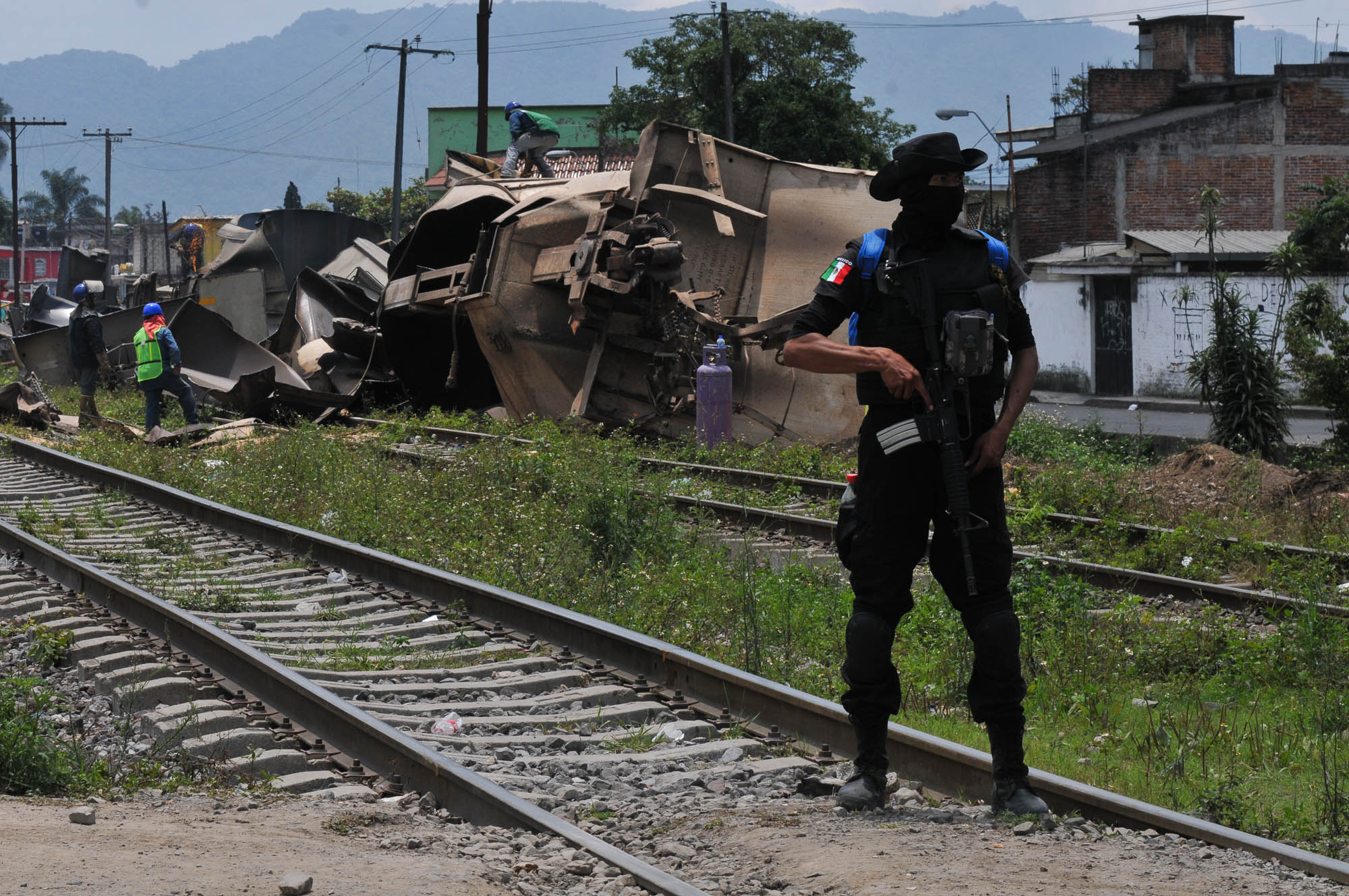 Choque de  trenes en Río Blanco y Orizaba