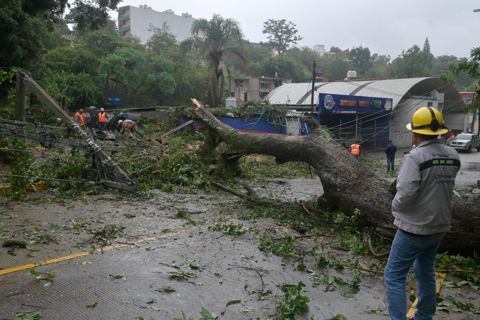 Aguacero, lluvias por tormenta tropical Alberto