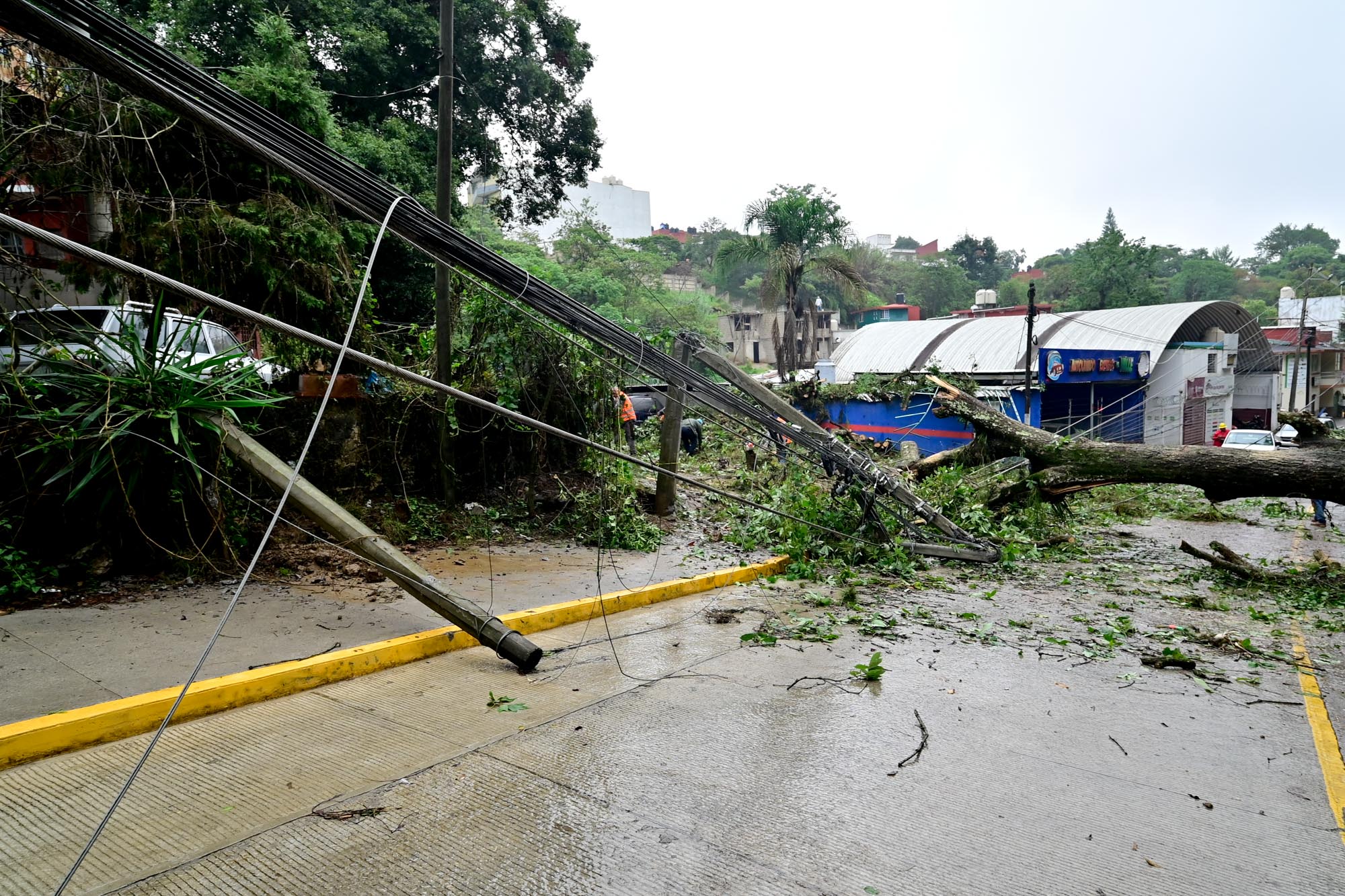 Aguacero, lluvias por tormenta tropical Alberto