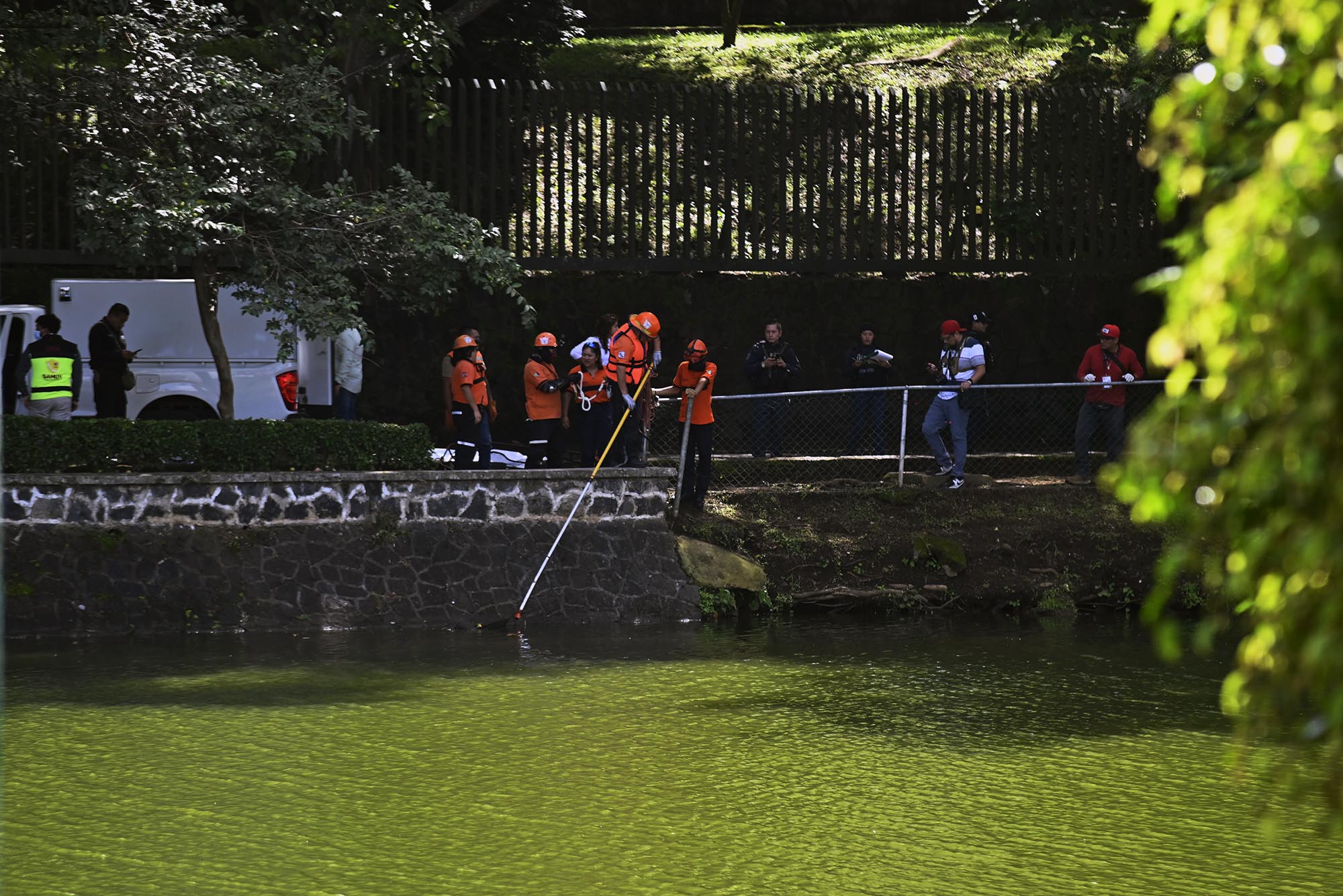 Persona del sexo masculino muere ahogado en los lagos de Xalapa