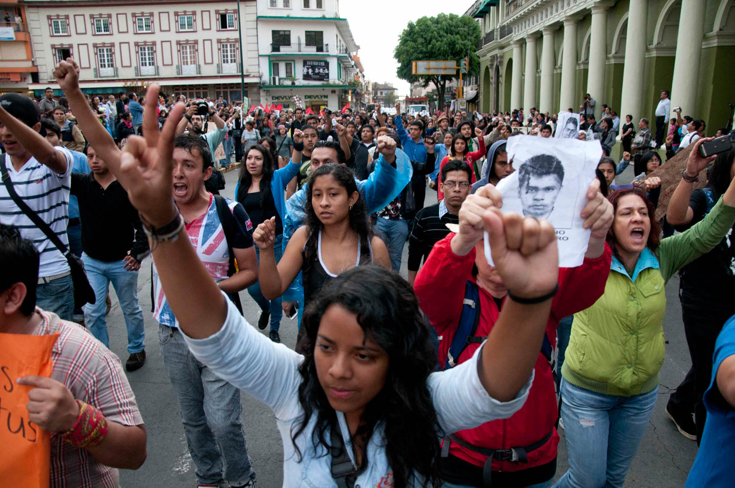 En memoria de los estudiantes normalistas de Ayotzinapa