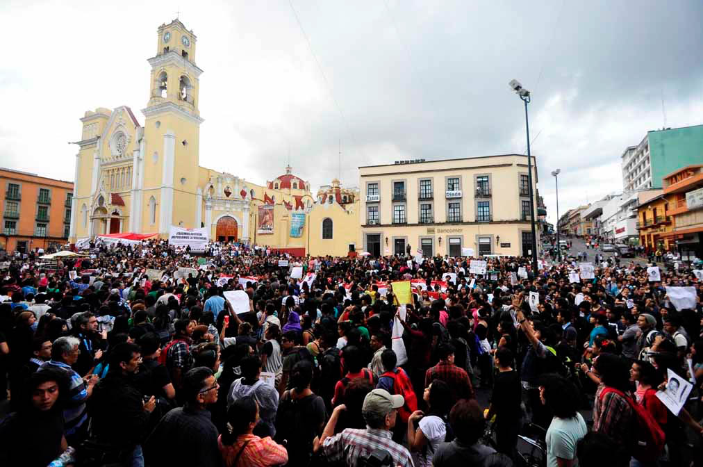 En memoria de los estudiantes normalistas de Ayotzinapa