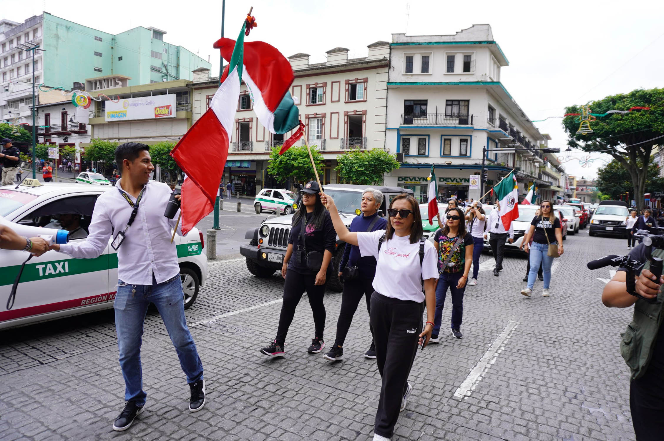 Manifestación trabajadores del Tribunal Judicial