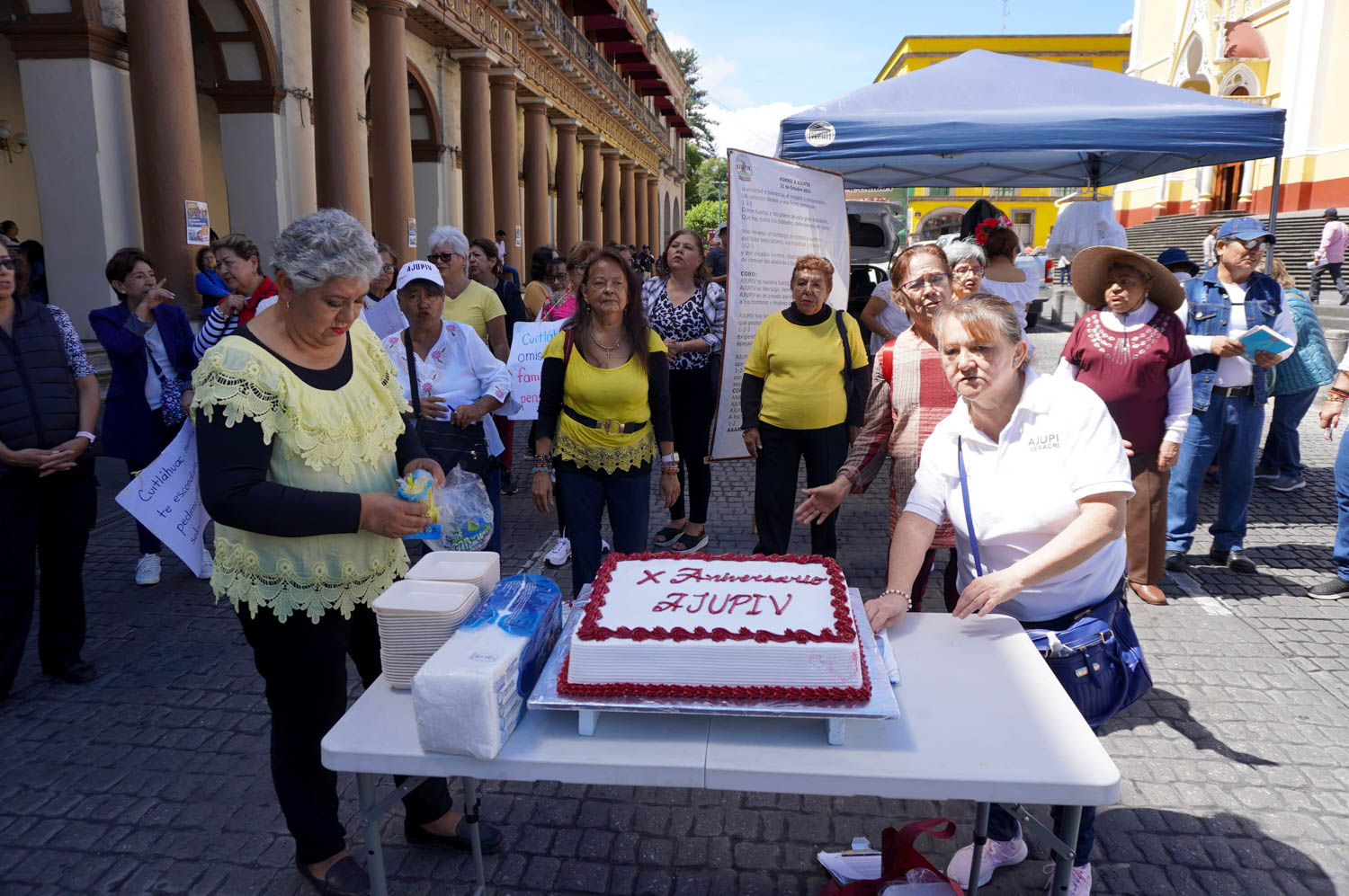 Manifestación de Jubilados y Pensionados del ISSSTE