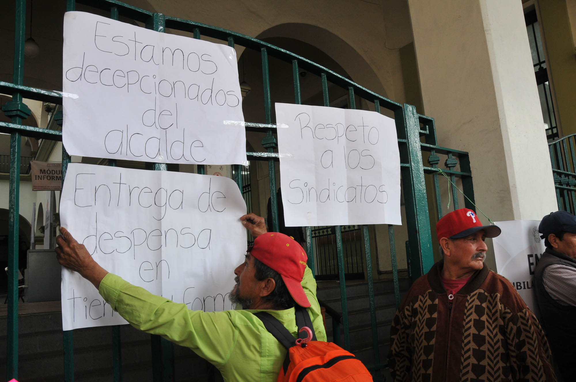 Manifestación Limpi Pública