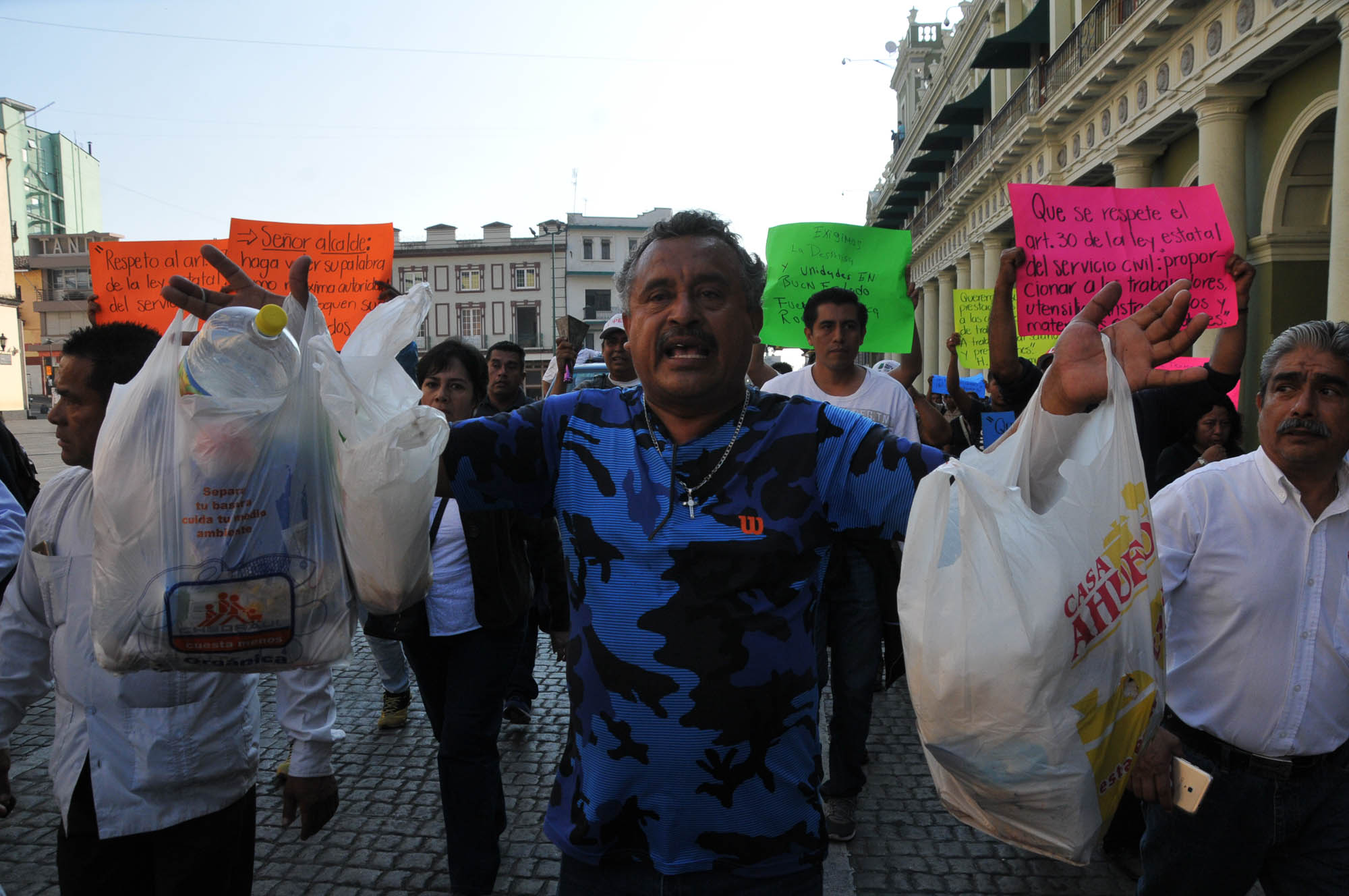 Manifestación Limpi Pública