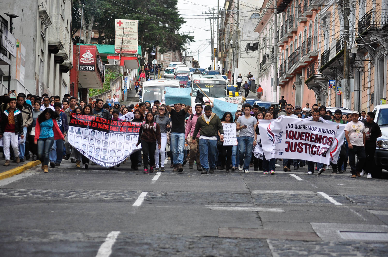 En memoria de los estudiantes normalistas de Ayotzinapa