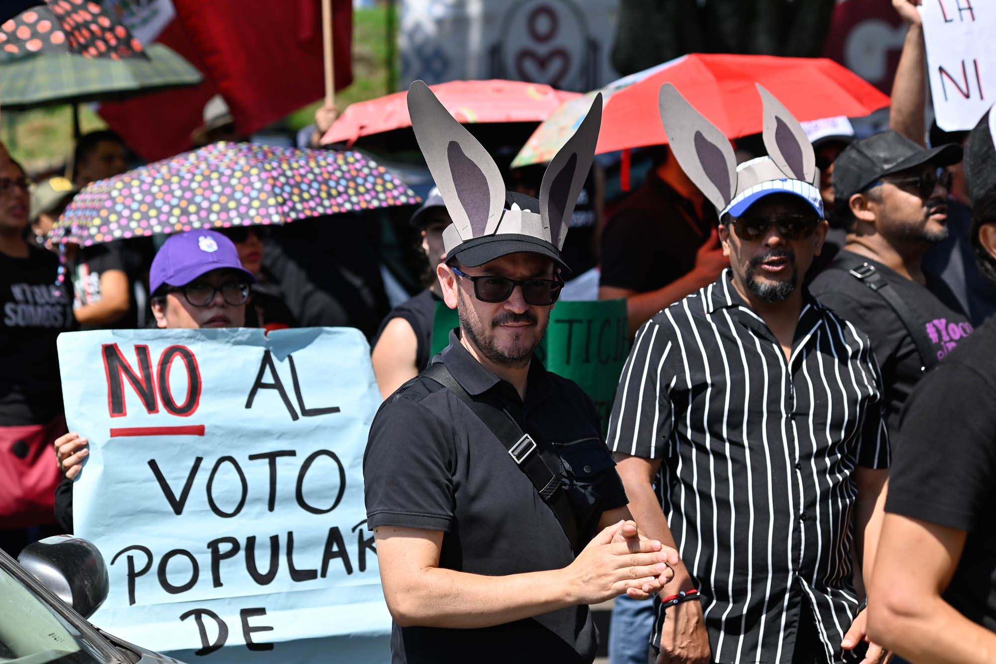 Manifestación de trabajadores del Poder Judicial Federal