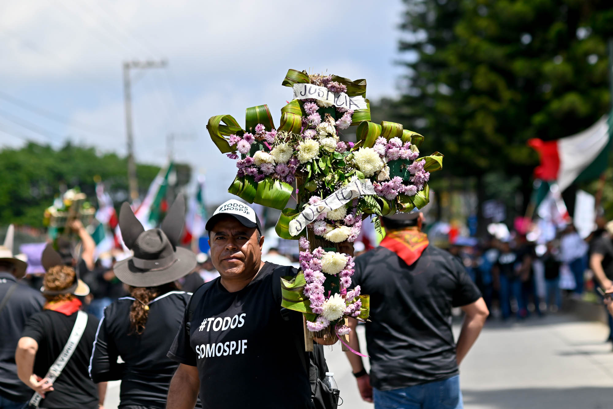 Manifestación de trabajadores del Poder Judicial Federal