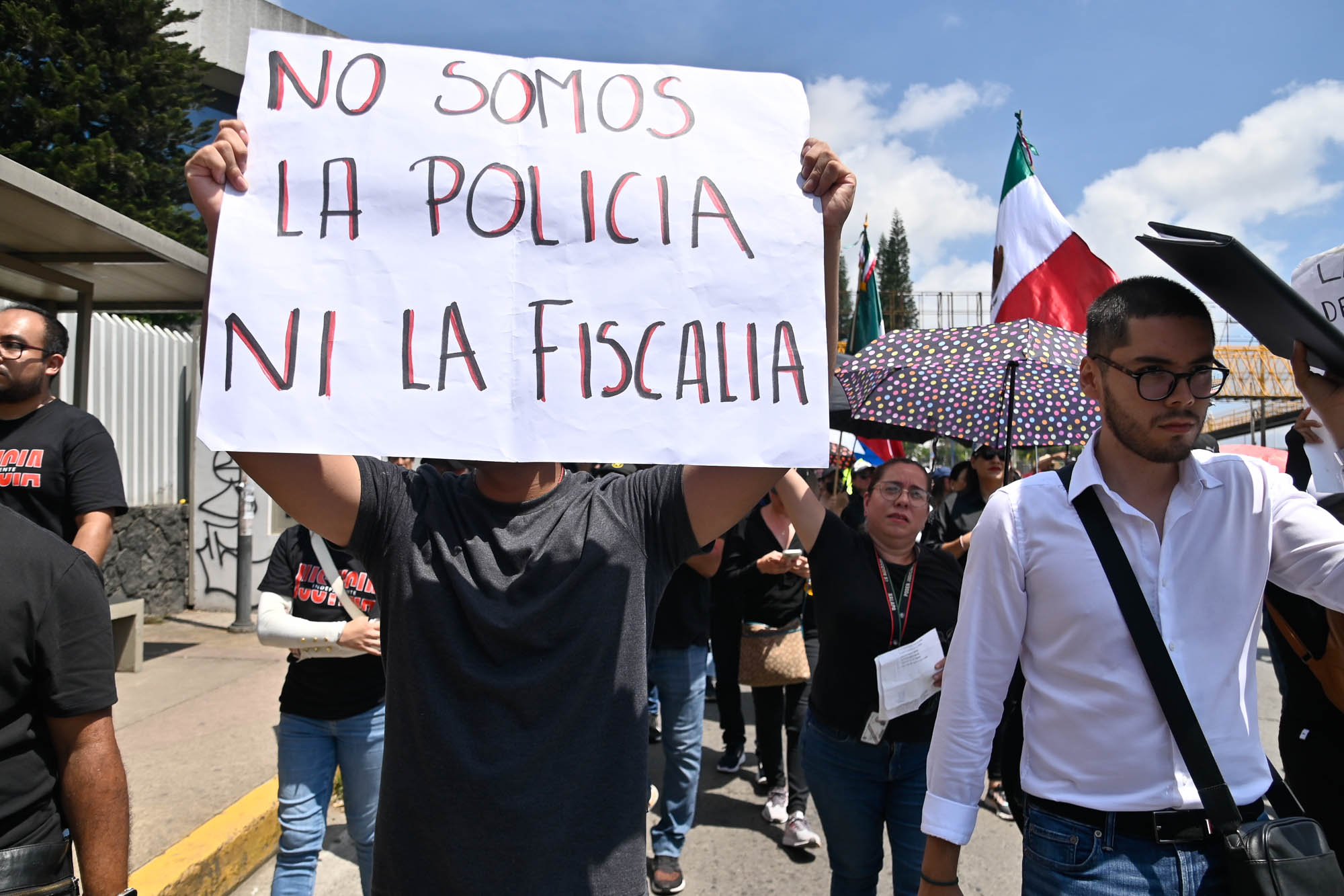 Manifestación de trabajadores del Poder Judicial Federal