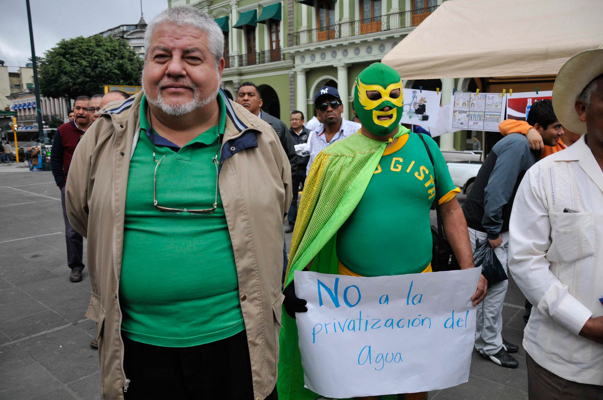 Manifestación privatización del agua