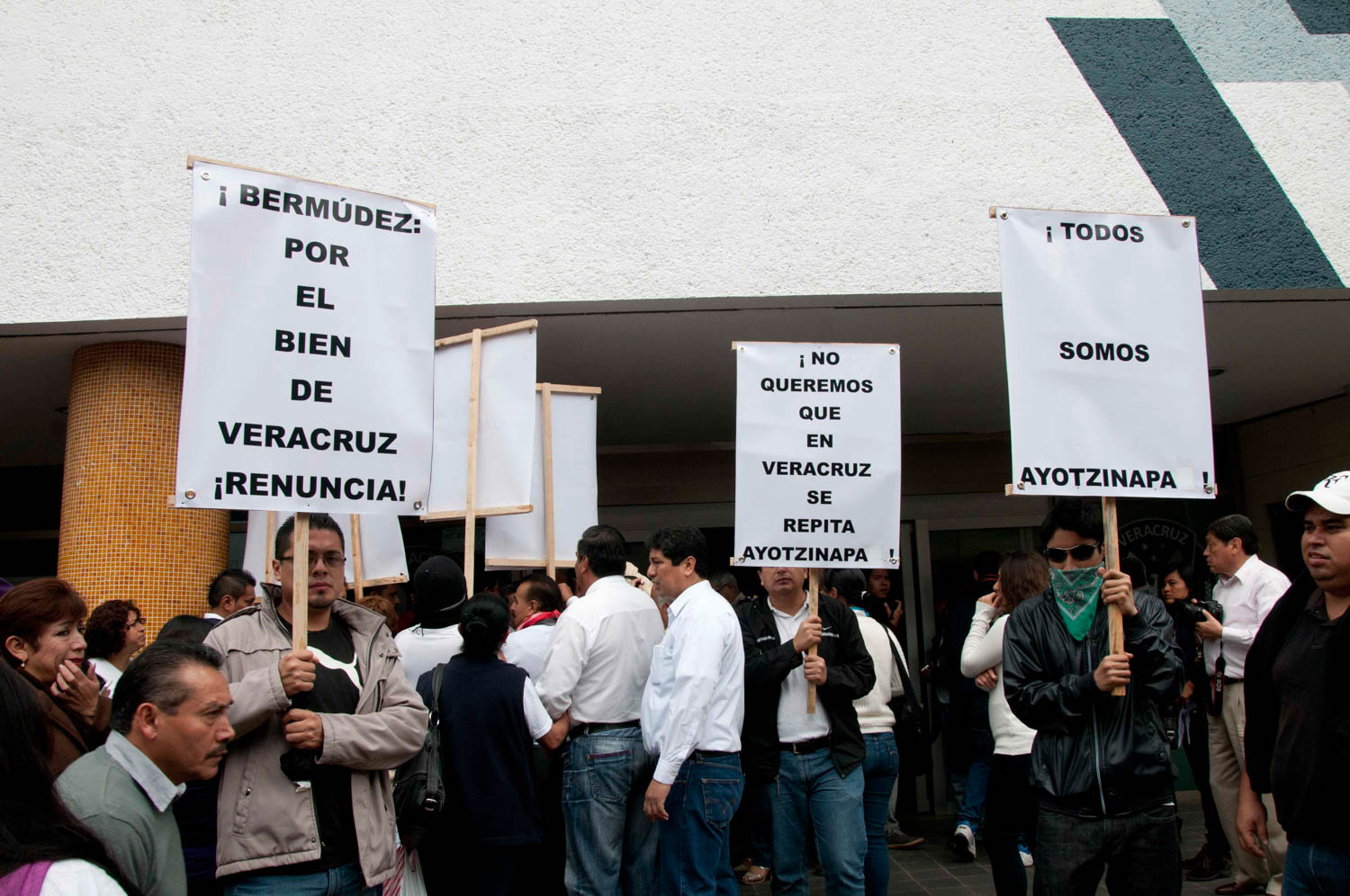 Manifestación en contra de SSP