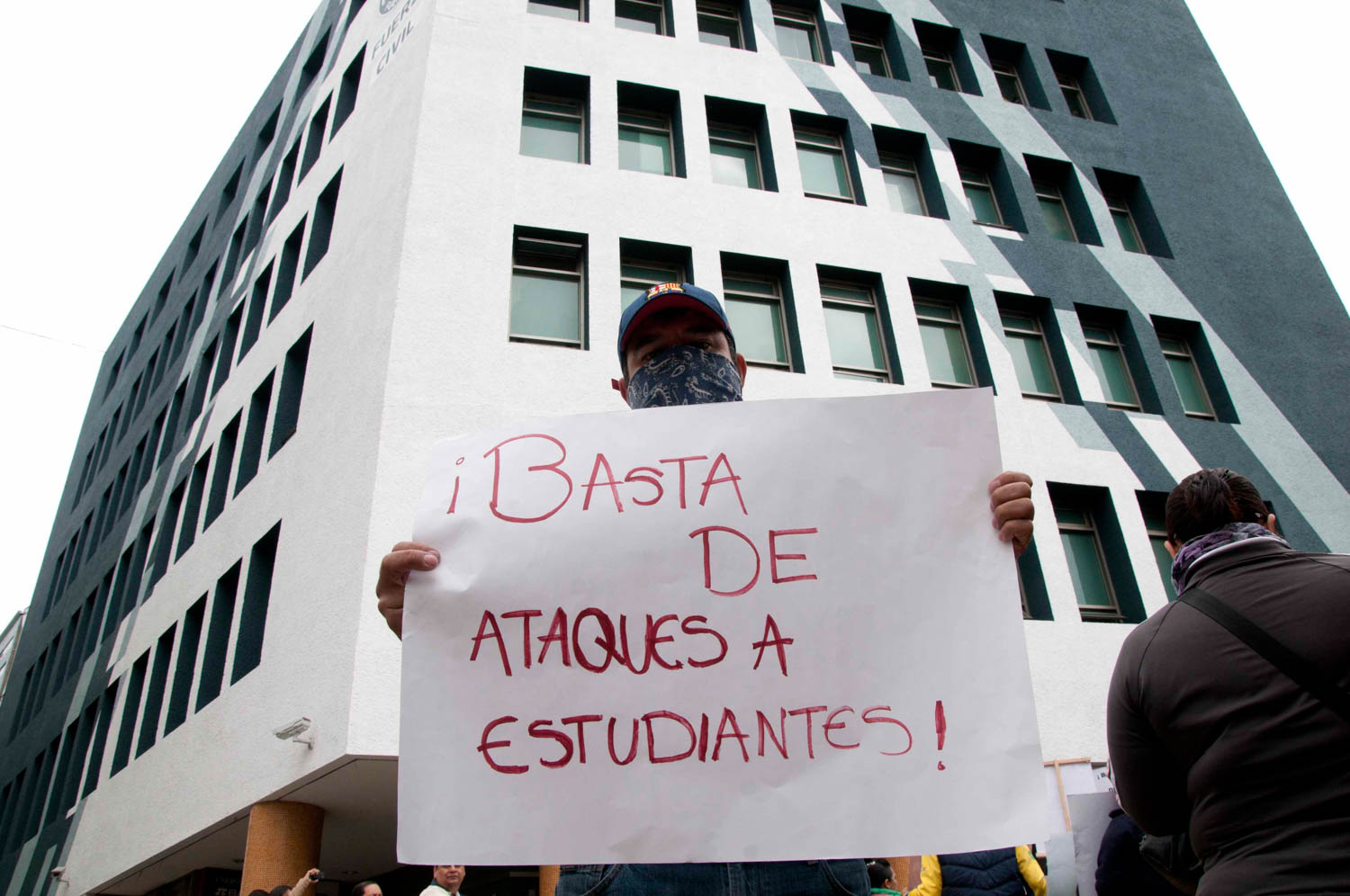 Manifestación en contra de SSP