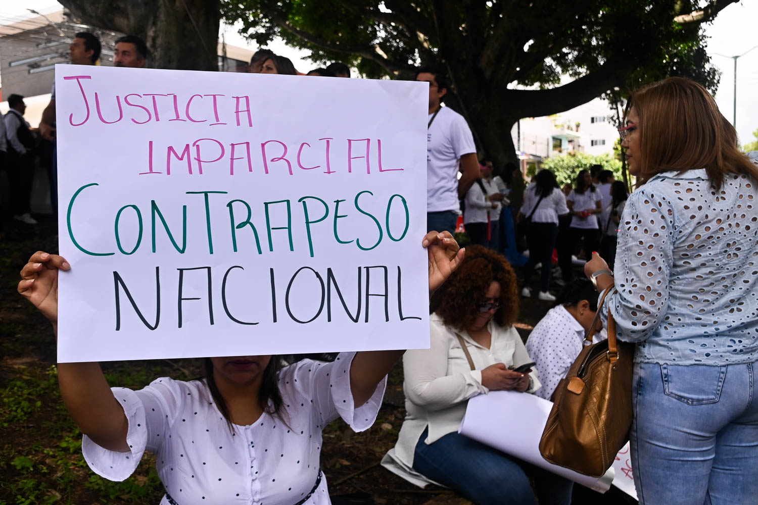 Manifestación de Trabajadores del Poder Judicial de la Federación