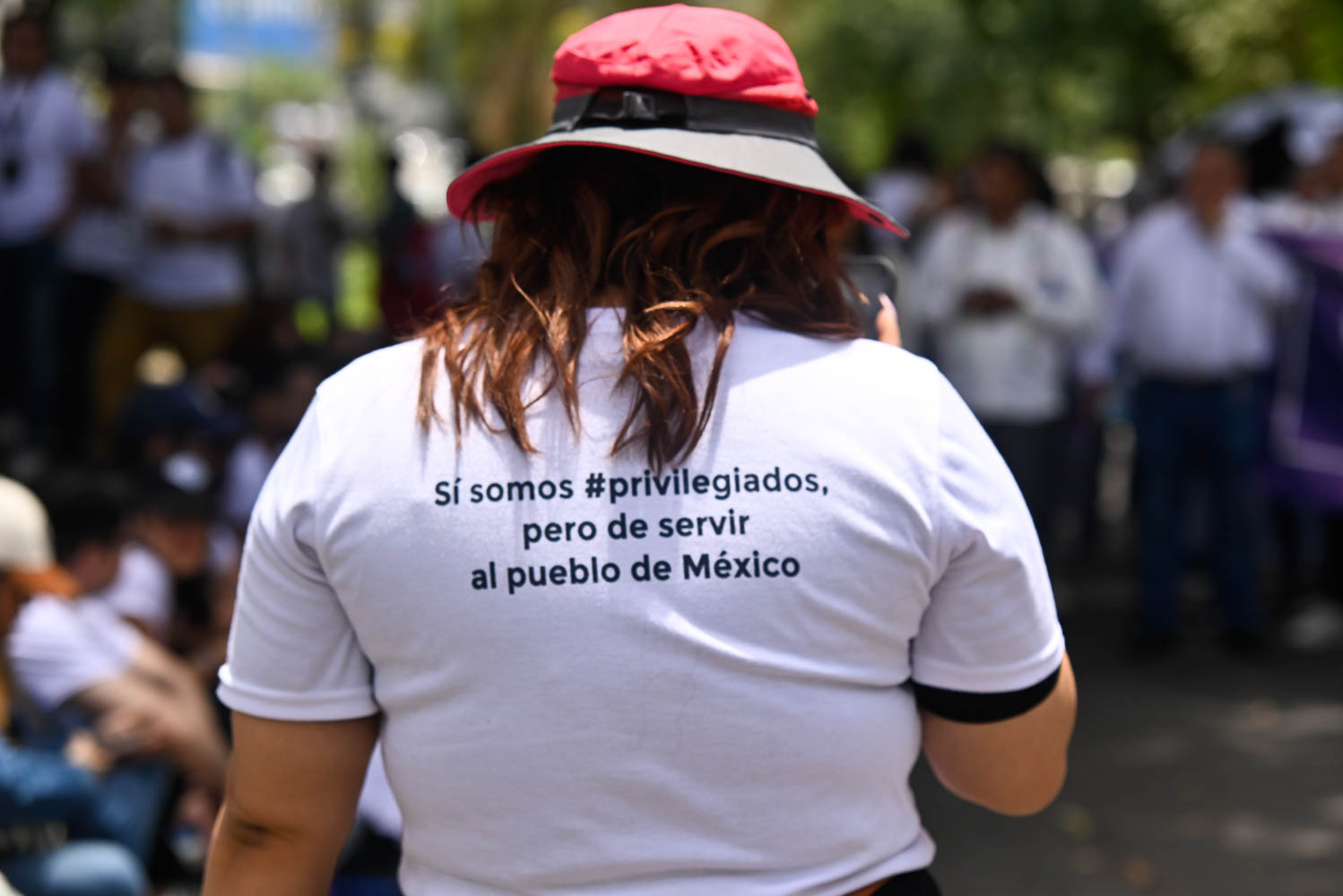 Manifestación de Trabajadores del Poder Judicial de la Federación