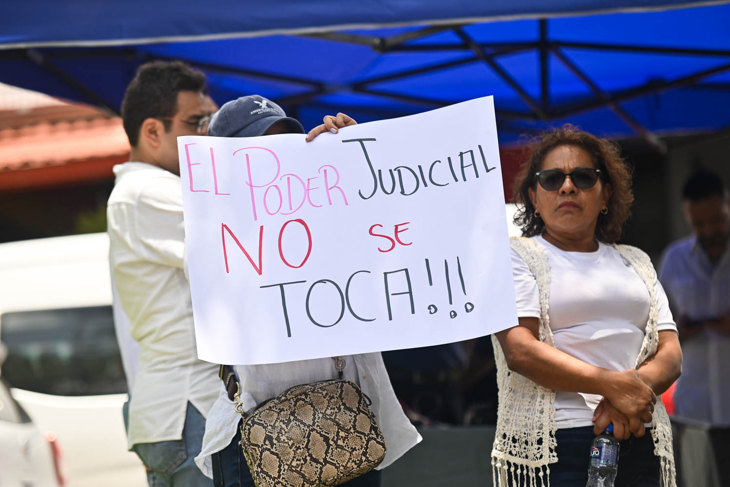 Manifestación de Trabajadores del Poder Judicial de la Federación