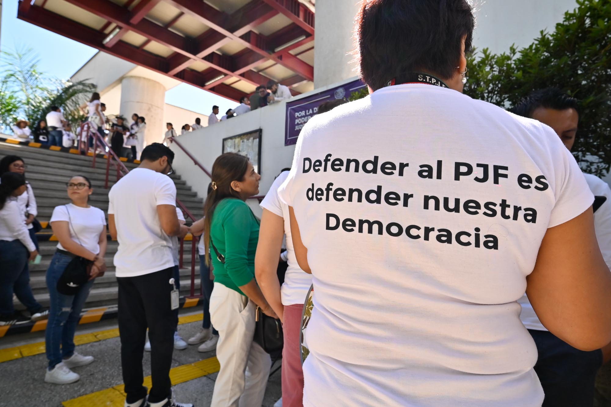 Paro nacional contra la reforma al Poder Judicial