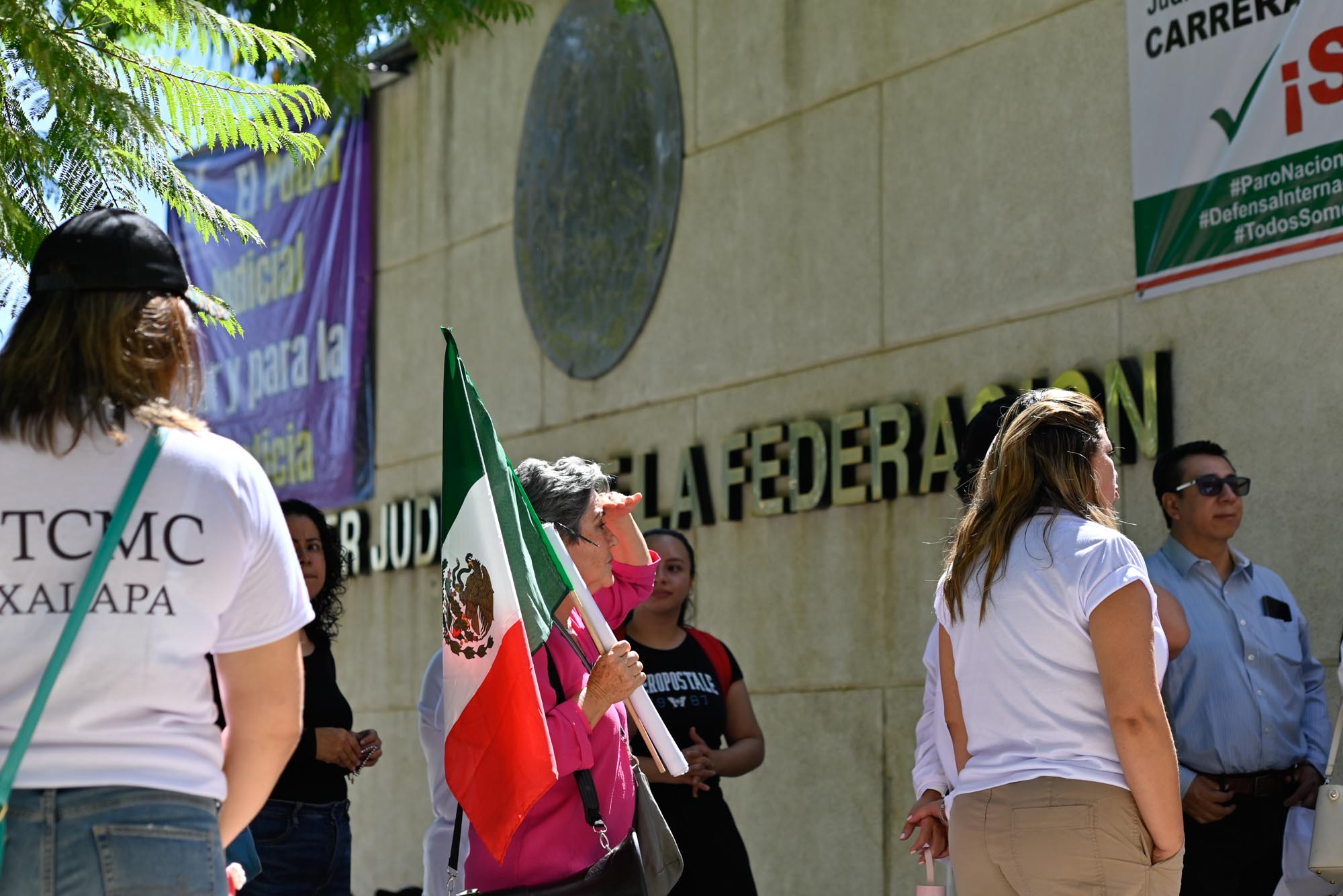 Paro  nacional contra la reforma al Poder Judicial