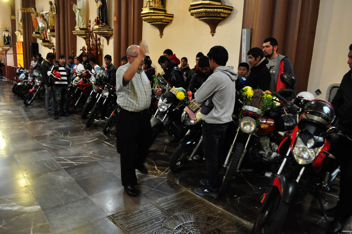 Peregrinación de motociclistas de Tlaxcala