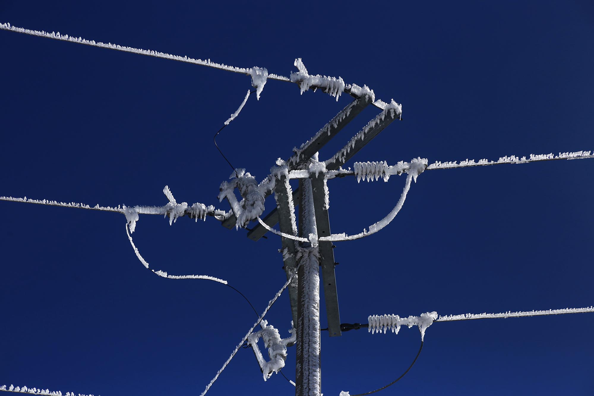 Se registra la cuarta nevada en el Cofre de Perote