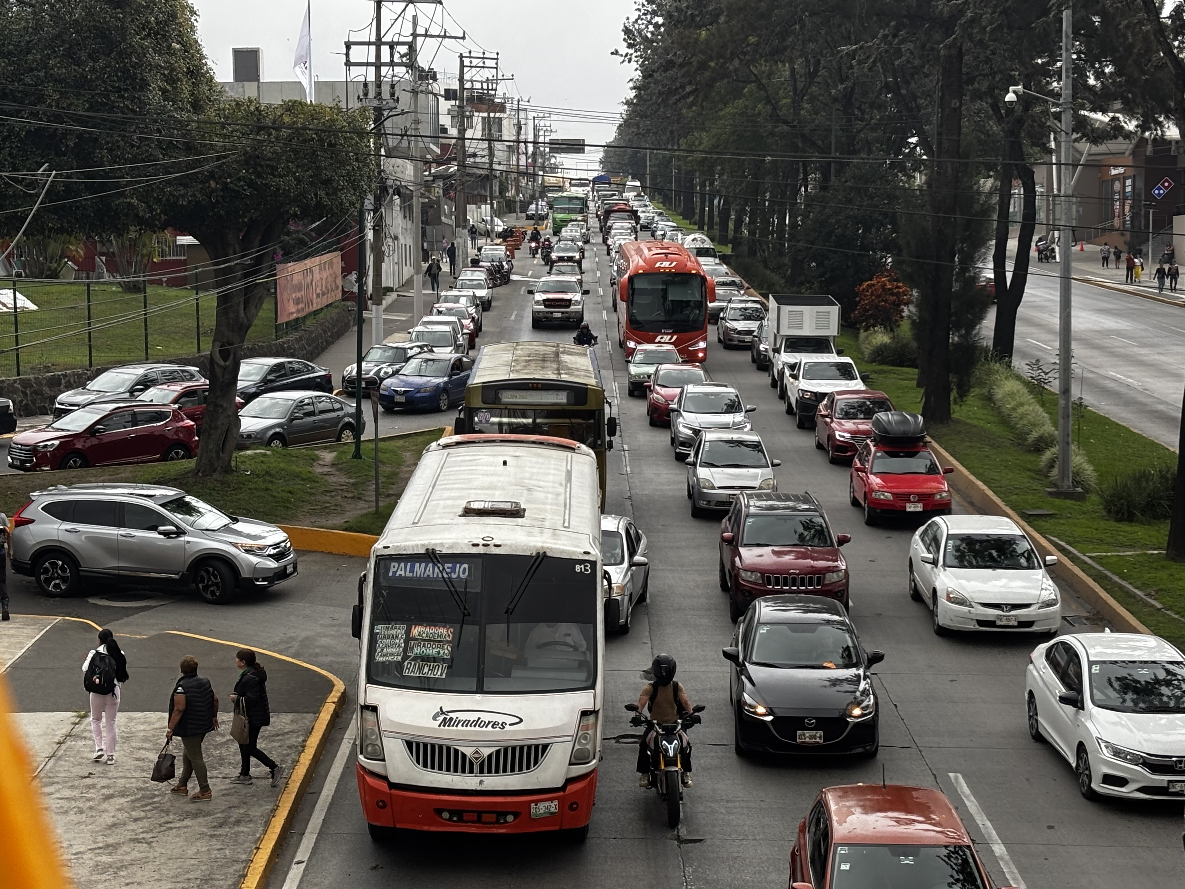 Tráfico en Xalapa