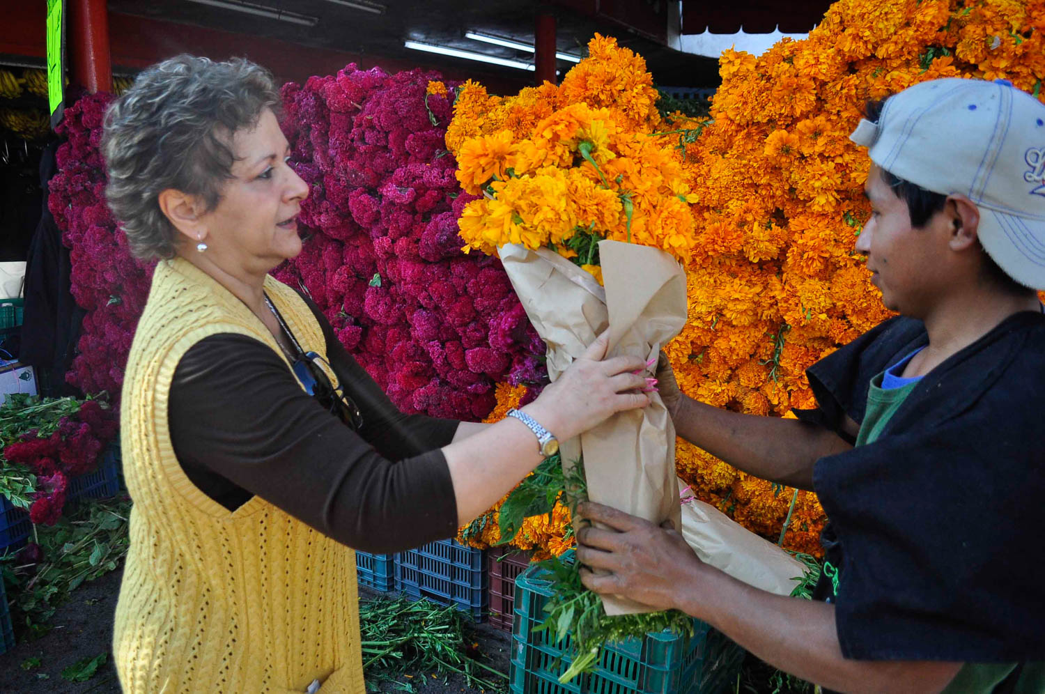 Flor de Cempasúchil o muerto