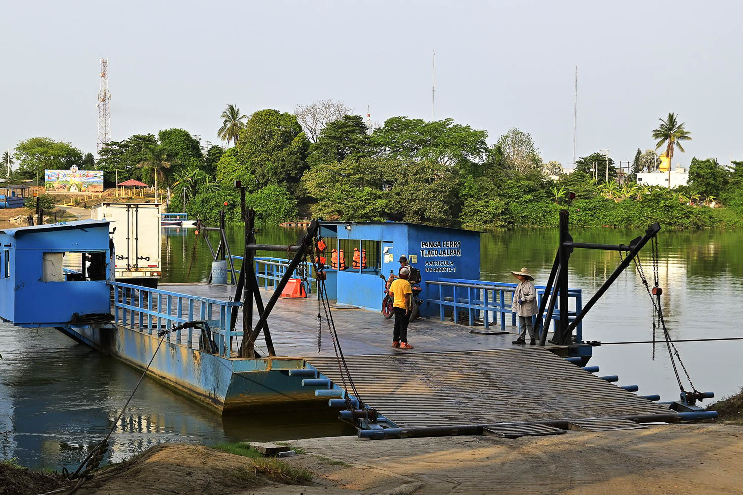 La Panga Ferry en Tlacojapan, Veracruz