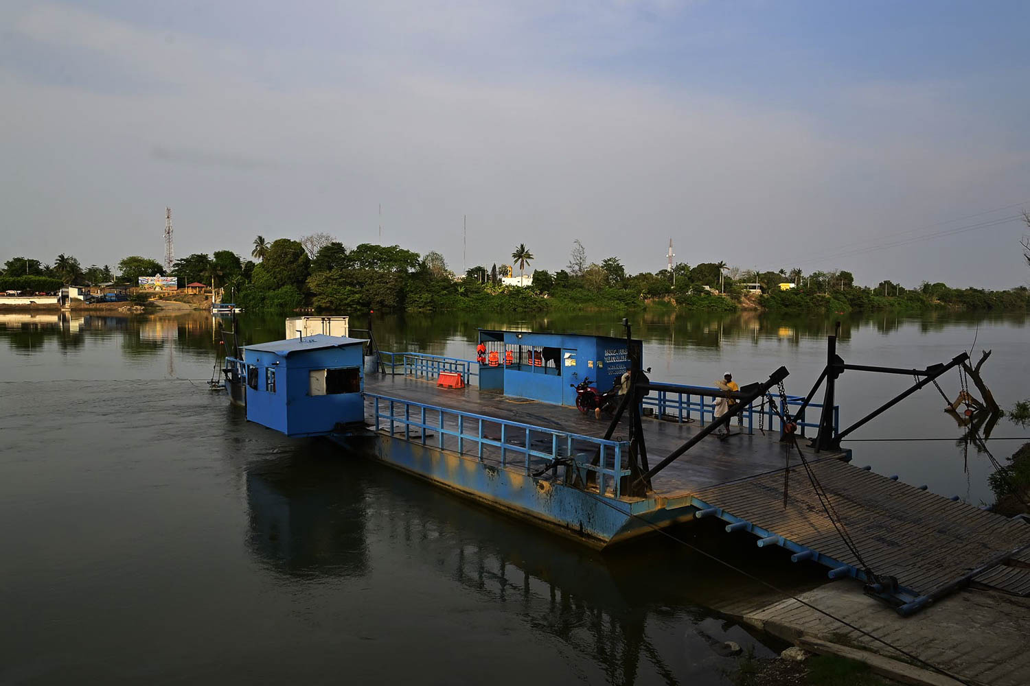 La Panga Ferry en Tlacojapan, Veracruz