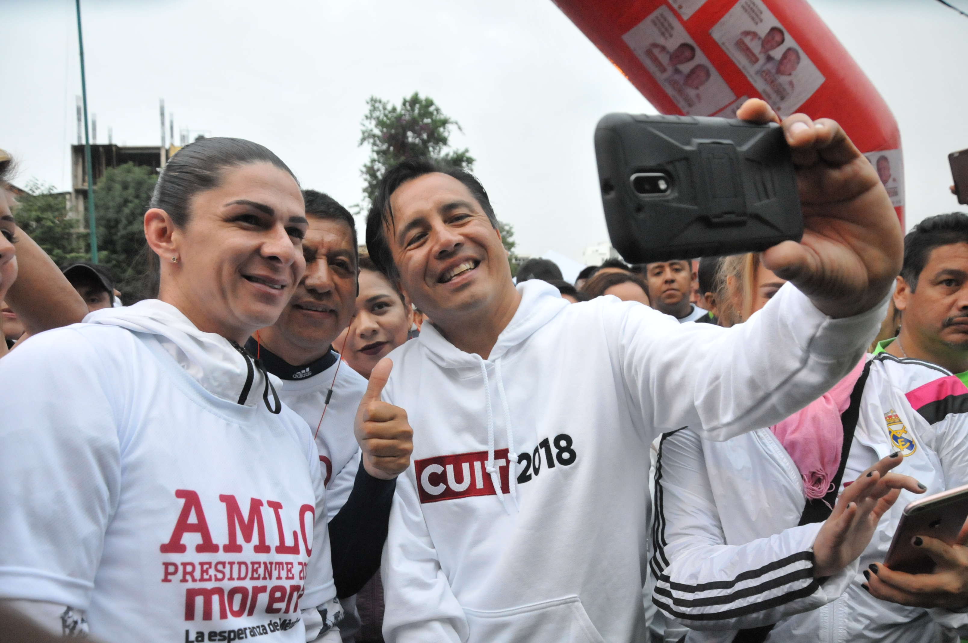 Inicia campaña Cuitláhuac García al gobierno de Veracruz