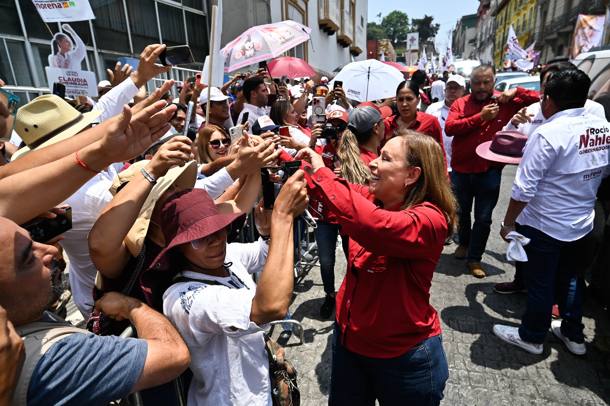 Claudia Sheinbaum Pardo y Norma Rocío Nahle García