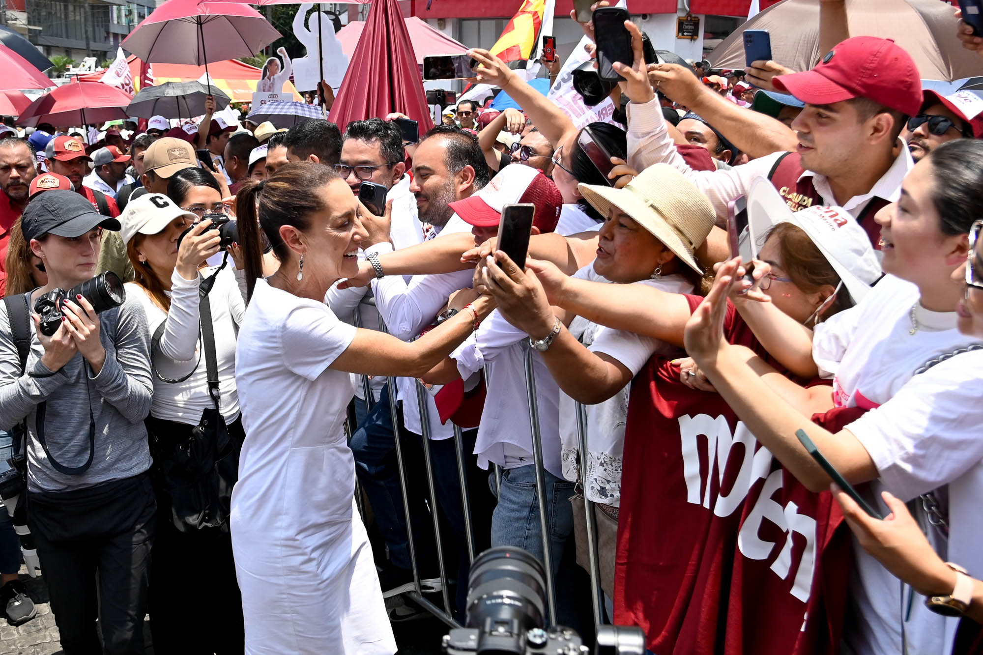 Claudia Sheinbaum Pardo y Norma Rocío Nahle García