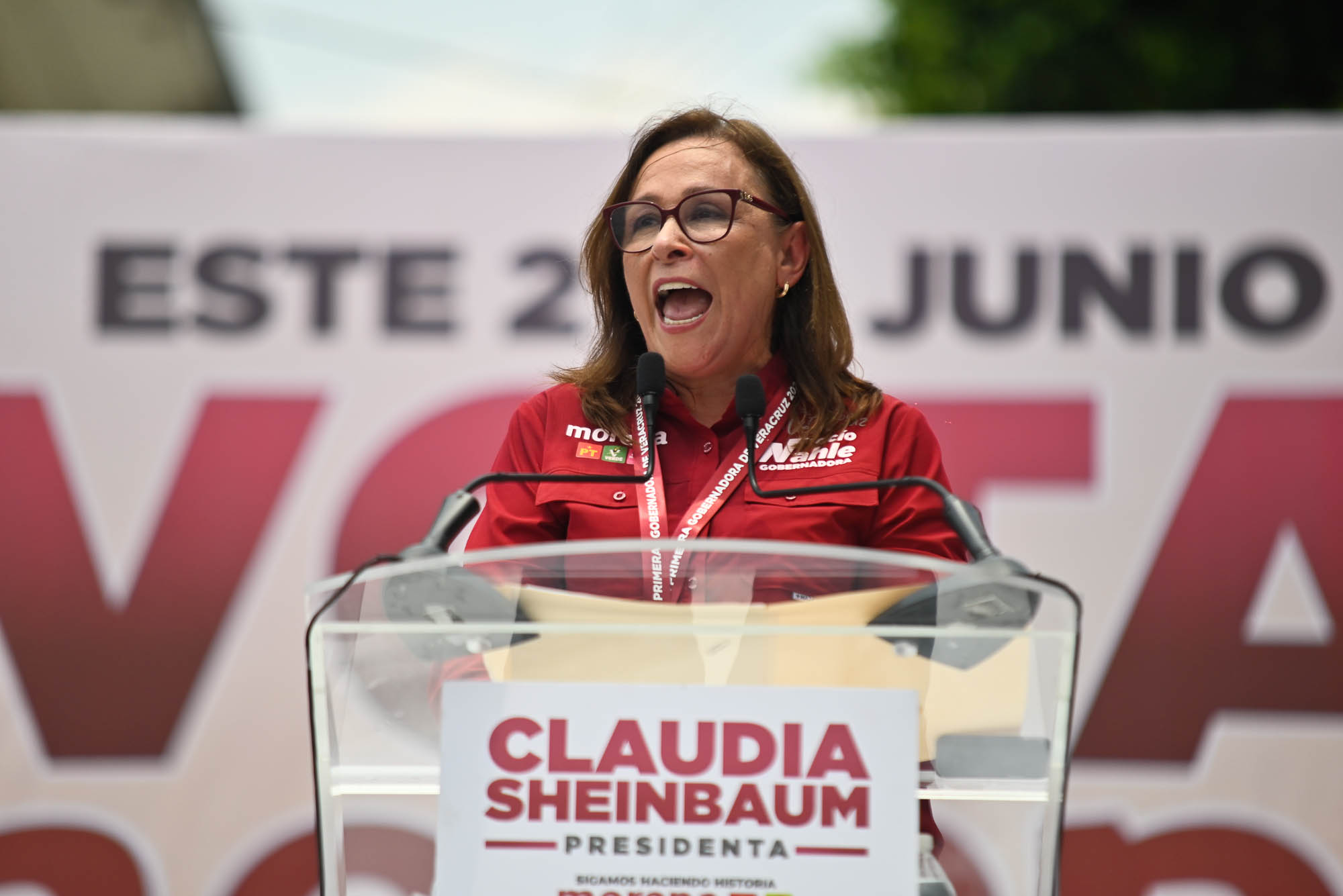 Claudia Sheinbaum Pardo y Norma Rocío Nahle García