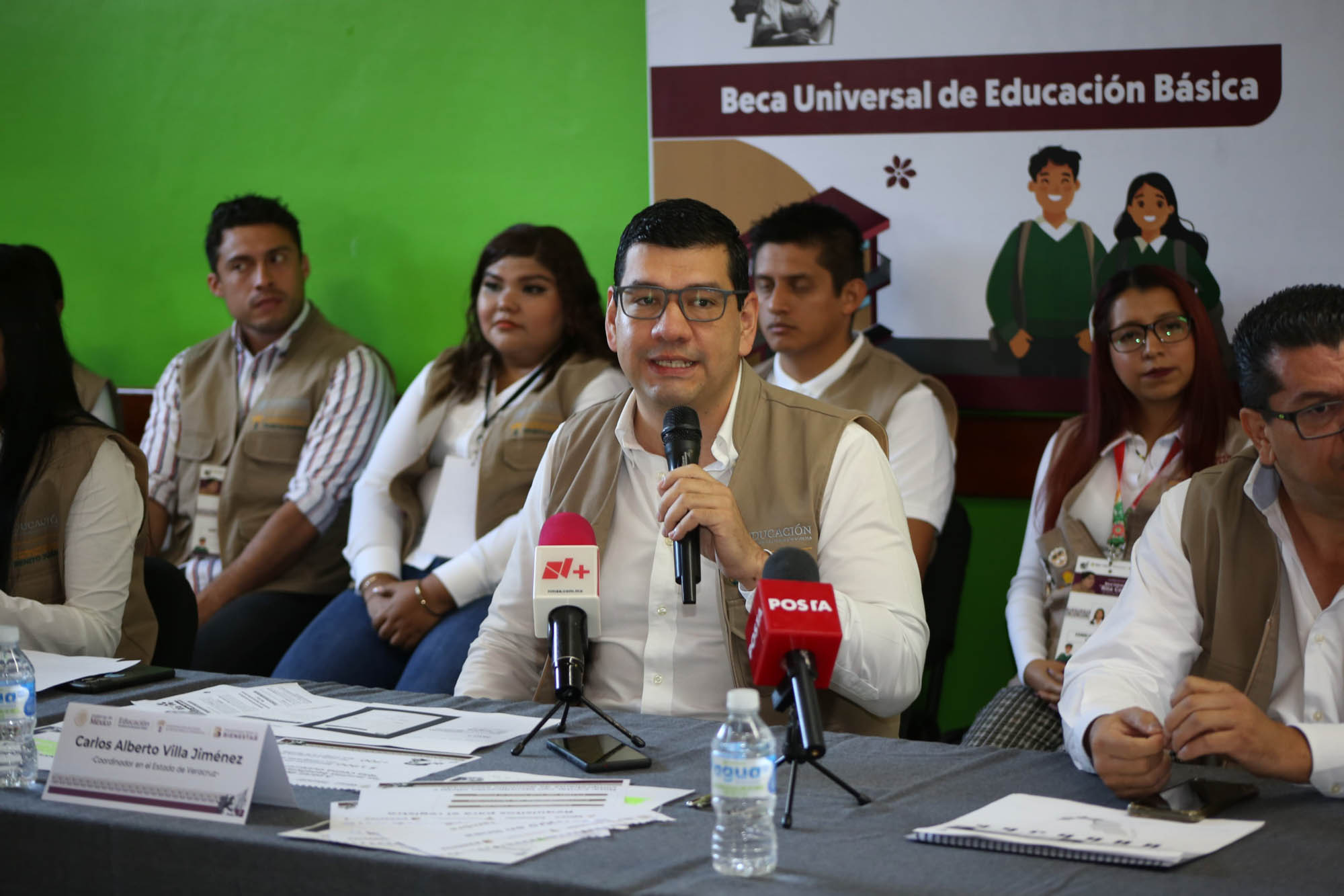 Carlos Alberto Villa Jiménez, coordinador Becas para el Bienestar Veracruz