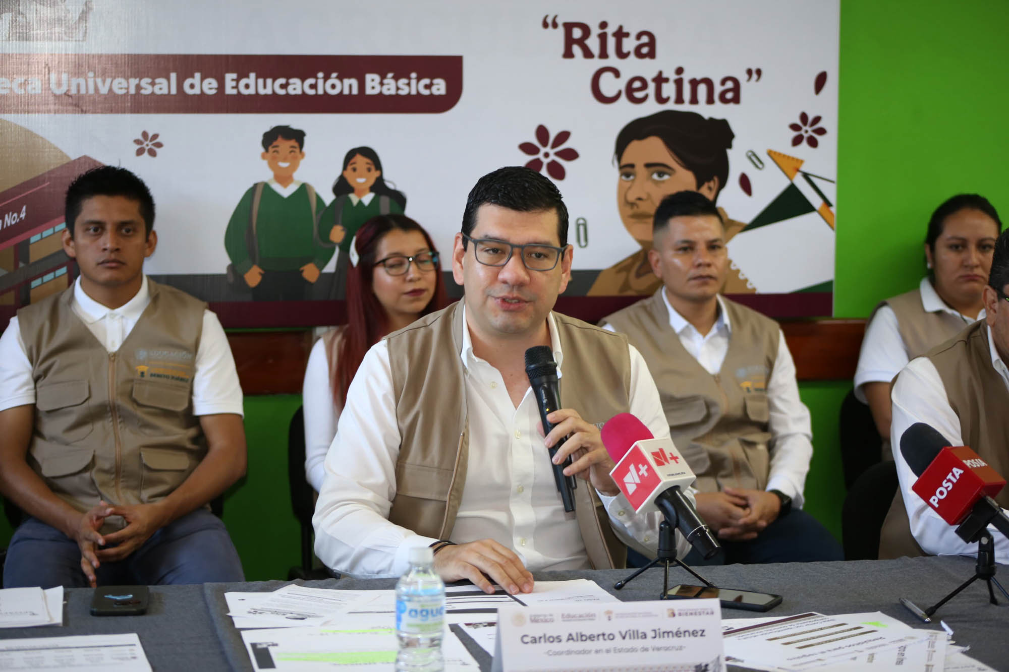 Carlos Alberto Villa Jiménez, coordinador Becas para el Bienestar Veracruz