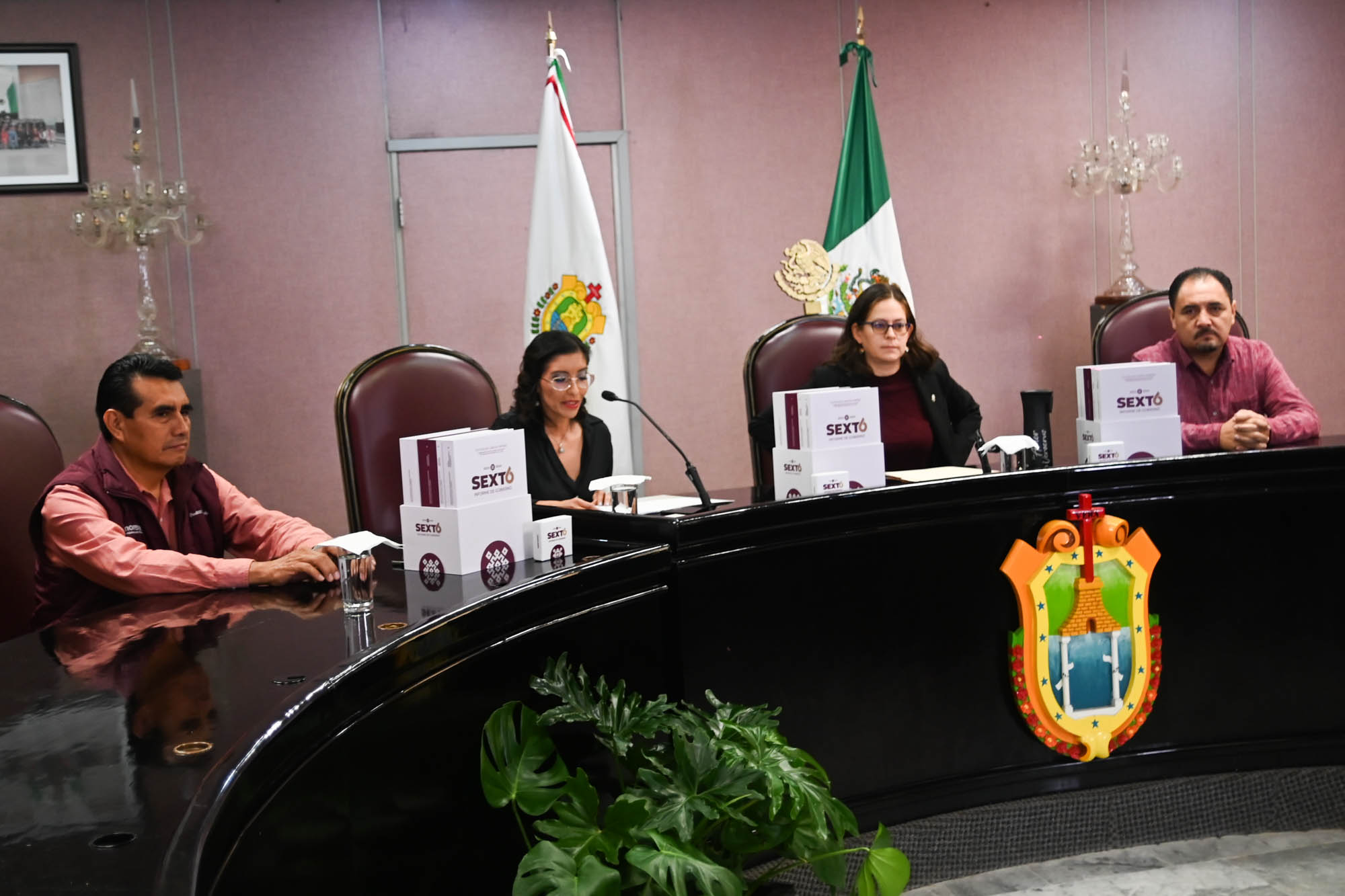 Recibe LXVII Legislatura del Congreso el VI Informe de Gobierno