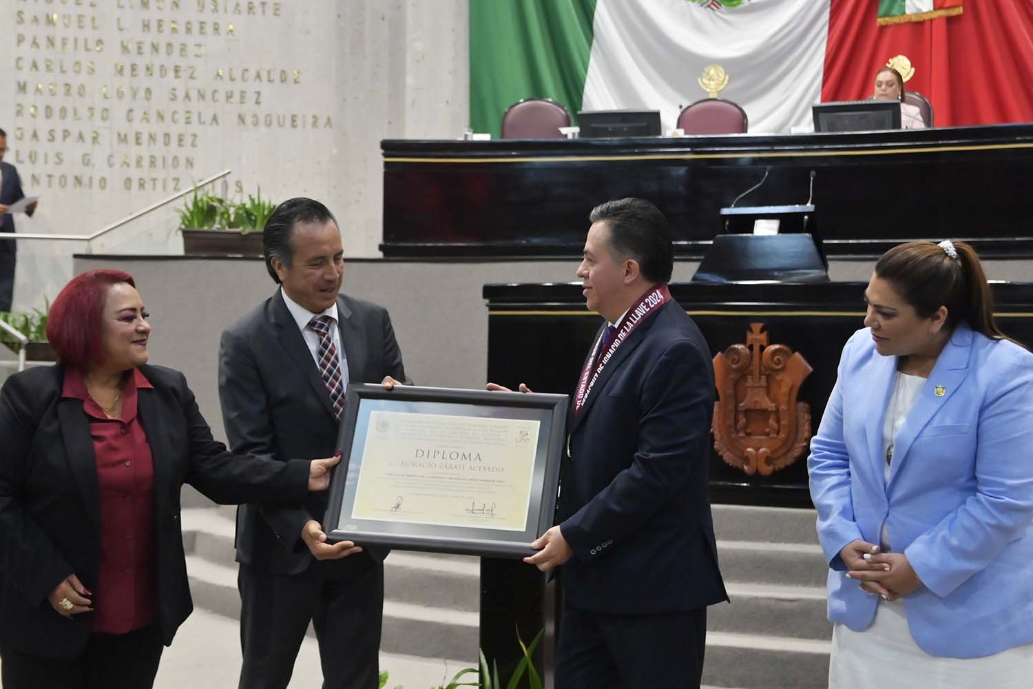 Entrega Congreso Medalla al Mérito por la Defensa y Mejora del Medio Ambiente 2024