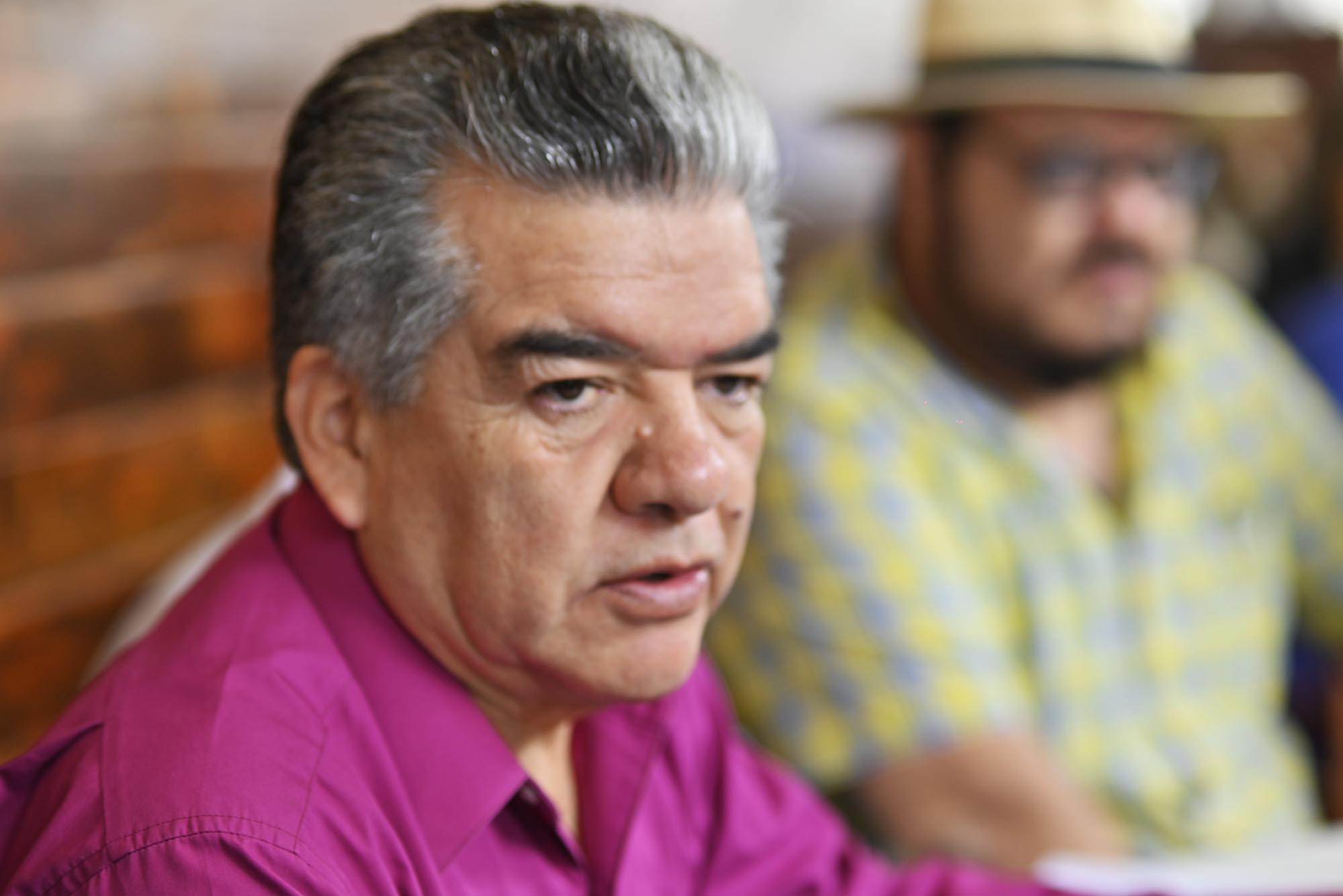 Pedro Fernández Fernández, presidente de la Alianza de Transportistas y Anexos del Estado de Veracruz (ATAV)