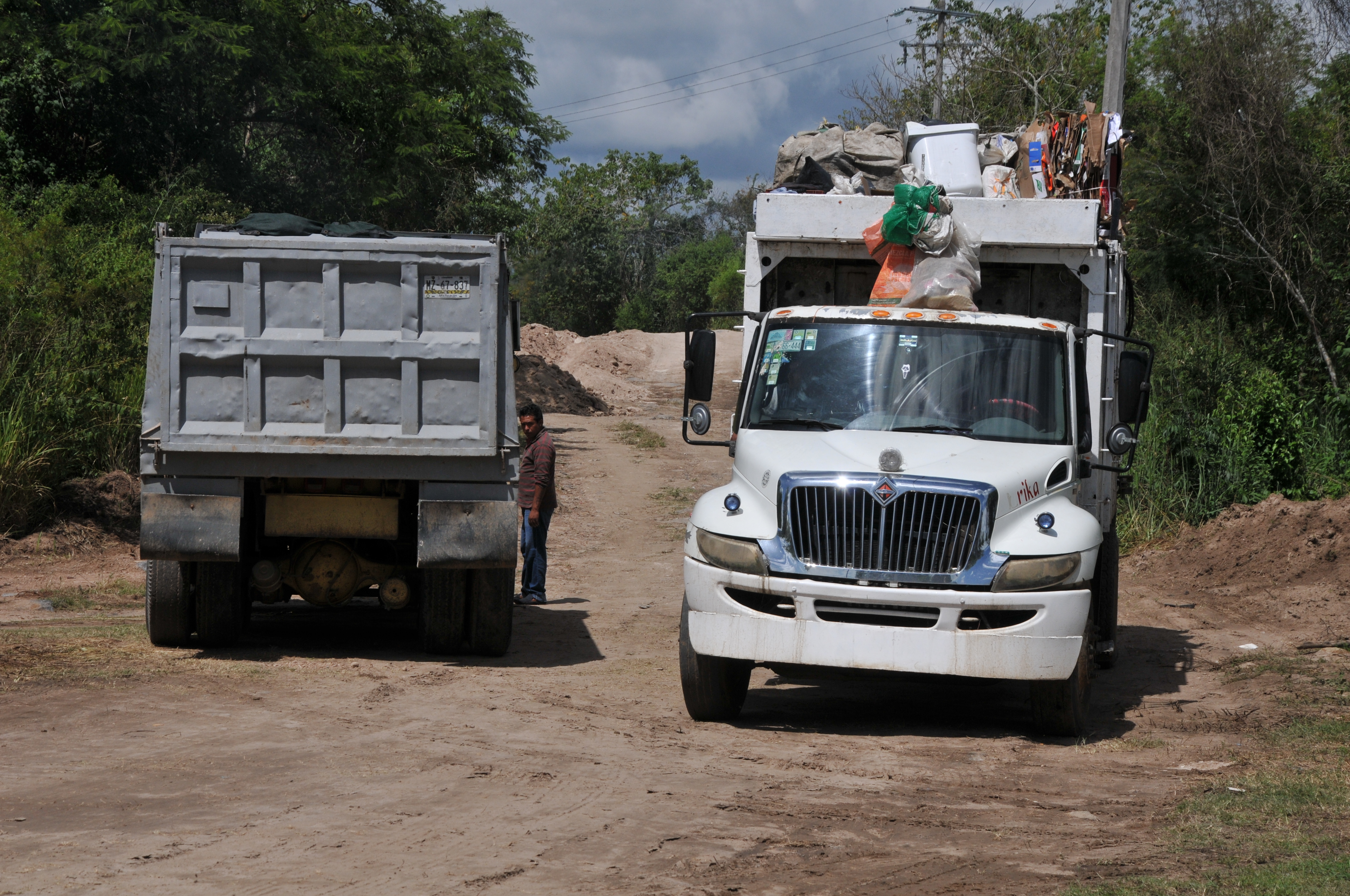 Camiones recolectores de basura