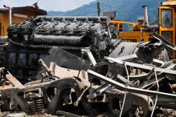 Choque de  trenes en Río Blanco y Orizaba