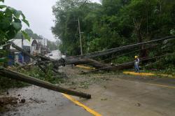 Aguacero, lluvias por tormenta tropical Alberto