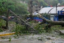 Aguacero, lluvias por tormenta tropical Alberto