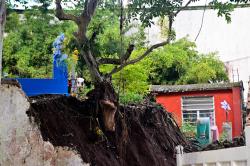 Aguacero, lluvias por tormenta tropical Alberto