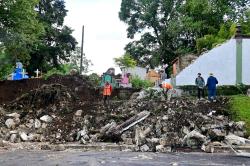 Aguacero, lluvias por tormenta tropical Alberto