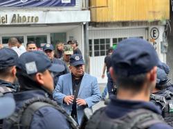 Supervisa Secretario de Seguridad Pública Operativo de fiestas patrias en Xalapa