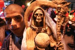 Los devotos de la Santa Muerte