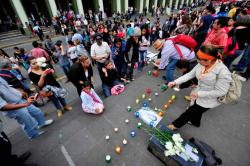 En memoria de los estudiantes normalistas de Ayotzinapa