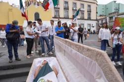 Manifestación trabajadores del Tribunal Judicial